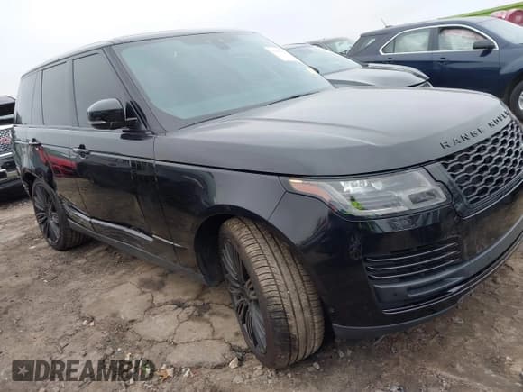 ✅ 2019 Land Rover Range Rover • VIN: SALGS2REXKA545261 • Lot: 41199157. Listed on IAAI with 56,926 mi. Free auction sales archive from the USA and detailed vehicle history report at DreamBid. Image 1.