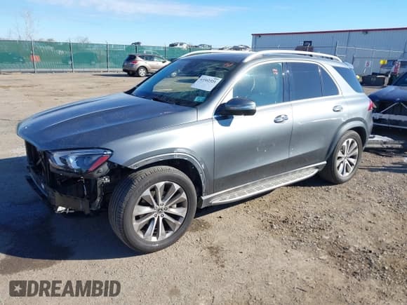 ✅ 2021 Mercedes-Benz GLE 350 • VIN: 4JGFB4KE5MA423656 • Lot: 43502521. Listed on IAAI with 56,261 mi. Free auction sales archive from the USA and detailed vehicle history report at DreamBid. Image 2.