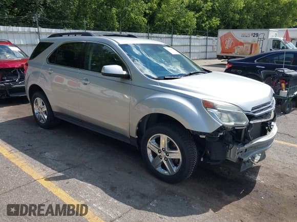 ✅ 2016 Chevrolet Equinox LT • VIN: 2GNALCEK0G1130342 • Лот: 43104872. Опубликован ранее на IAAI с пробегом 121 097 миль. Бесплатный доступ к архиву аукционных продаж из США и подробный отчёт об истории автомобиля на DreamBid. Изображение 1.