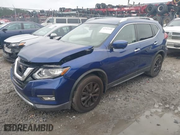 ✅ 2018 Nissan Rogue SV • VIN: KNMAT2MT4JP602999 • Lot: 42343196. Listed on IAAI with 121,208 mi. Free auction sales archive from the USA and detailed vehicle history report at DreamBid. Image 2.
