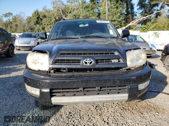✅ 2004 Toyota 4Runner SR5 • VIN: JTEZT14R148004705 • Lot: 92858215. Listed on Copart with 278,221 mi. Free auction sales archive from the USA and detailed vehicle history report at DreamBid. Image 5.
