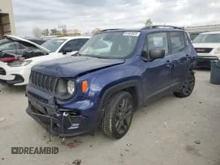 ✅ 2021 Jeep Renegade Latitude • VIN: ZACNJCBB1MPM96975 • Lot: 91928425. Listed on Copart with Not provided. Free auction sales archive from the USA and detailed vehicle history report at DreamBid. Image 1.