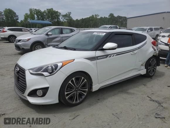 ✅ 2016 Hyundai Veloster Turbo • VIN: KMHTC6AE8GU302474 • Lot: 57508245. Wystawiony na Copart z przebiegiem 71 450 mil. Bezpłatny archiwum sprzedaży aukcyjnych z USA i szczegółowy raport historii pojazdu na DreamBid. Zdjęcie 1.