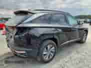 2023 Hyundai Tucson Blue z VIN KM8JBCA18PU084879, wystawiony jako Copart lot #71151435 z przebiegiem 13 377 mil mil oraz Szkoda całkowita • Salvage title. Historia ofert i sprzedaży dostępna na DreamBid. Obrazek 3.