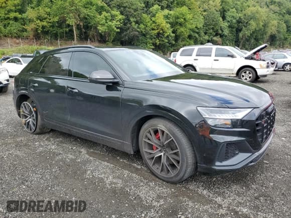 ✅ 2023 Audi SQ8 Premium Plus • VIN: WA1AWBF17PD044797 • Лот: 71853895. Опубликован ранее на Copart с пробегом 22 502 миль. Бесплатный доступ к архиву аукционных продаж из США и подробный отчёт об истории автомобиля на DreamBid. Изображение 4.