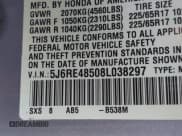 ✅ 2008 Honda CR-V EX • VIN: 5J6RE48508L038297 • Лот: 43247651. Опубликован ранее на IAAI с пробегом 154 148 миль. Бесплатный доступ к архиву аукционных продаж из США и подробный отчёт об истории автомобиля на DreamBid. Изображение 9.