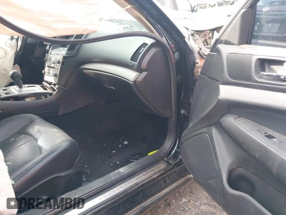 ✅ 2012 Infiniti G25 Journey • VIN: JN1DV6AP9CM811068 • Lot: 41505765. Listed on IAAI with Not provided. Free auction sales archive from the USA and detailed vehicle history report at DreamBid. Image 5.