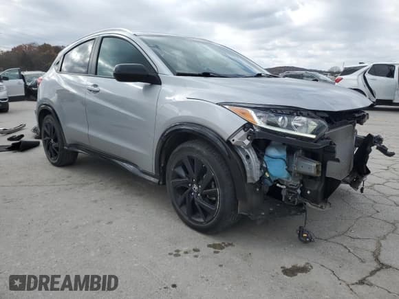 ✅ 2022 Honda HR-V Sport • VIN: 3CZRU5H16NM717099 • Lot: 91673605. Wystawiony na Copart z przebiegiem 19 421 mil. Bezpłatny archiwum sprzedaży aukcyjnych z USA i szczegółowy raport historii pojazdu na DreamBid. Zdjęcie 4.