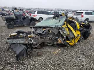 2007 Chevrolet Corvette with VIN 1G1YY26U175108361, listed as a Copart auction lot 81993804 with Not provided miles and Salvage title. Bid and sale history available at DreamBid. Image 1.