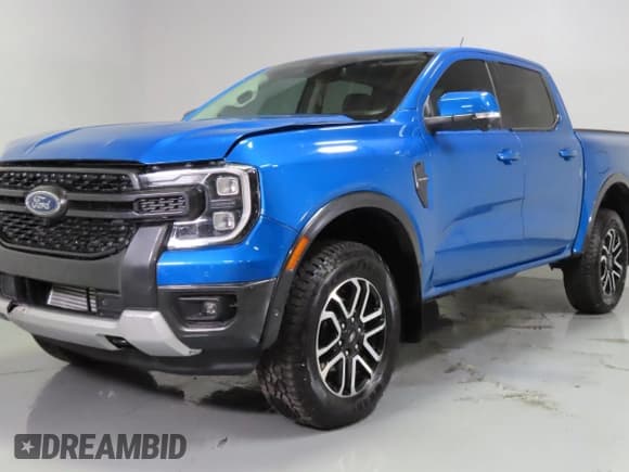 ✅ 2024 Ford Ranger Lariat • VIN: 1FTER4KH6RLE17964 • Lot: 92325725. Wystawiony na Copart z przebiegiem 3 104 mil. Bezpłatny archiwum sprzedaży aukcyjnych z USA i szczegółowy raport historii pojazdu na DreamBid. Zdjęcie 2.