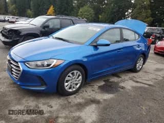 2017 Hyundai Elantra SE with VIN KMHD74LFXHU162142, listed as a Copart auction lot 85402185 with 56,578 mi miles and Salvage title. Bid and sale history available at DreamBid. Image 1.