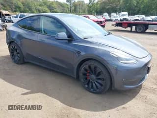 ✅ 2022 Tesla Model Y Performance • VIN: 7SAYGDEFXNF444534 • Lot: 43141530. Listed on IAAI with 28,719 mi. Free auction sales archive from the USA and detailed vehicle history report at DreamBid. Image 1.