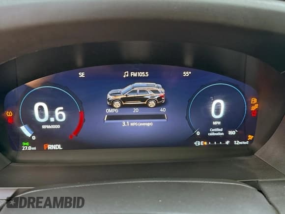 ✅ 2025 Ford Police Interceptor Utility • VIN: 1FM5K8AC0SGA05566 • Lot: 96831695. Wystawiony na Copart z przebiegiem 27 mil. Bezpłatny archiwum sprzedaży aukcyjnych z USA i szczegółowy raport historii pojazdu na DreamBid. Zdjęcie 8.