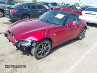 ✅ 2020 Mazda MX-5 Miata Grand Touring • VIN: JM1NDAD72L0416014 • Lot: 43188614. Listed on IAAI with 61,488 mi. Free auction sales archive from the USA and detailed vehicle history report at DreamBid. Image 2.