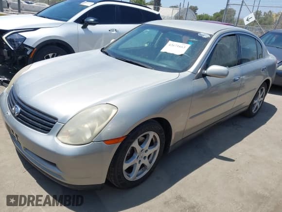 ✅ 2003 Infiniti G35 • VIN: JNKCV51E23M300284 • Lot: 42671663. Wystawiony na IAAI z przebiegiem 139 002 mil. Bezpłatny archiwum sprzedaży aukcyjnych z USA i szczegółowy raport historii pojazdu na DreamBid. Zdjęcie 2.