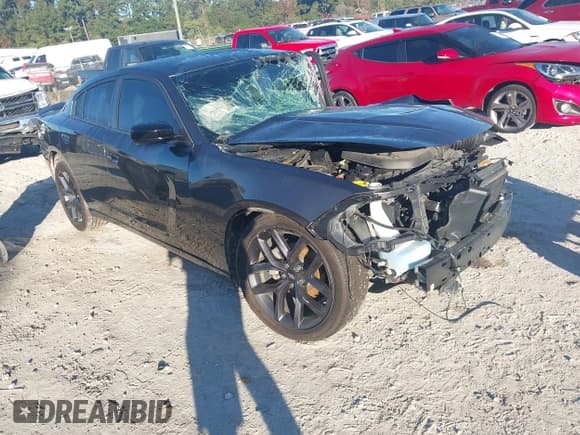 ✅ 2023 Dodge Charger SXT • VIN: 2C3CDXBGXPH619526 • Lot: 43482892. Listed on IAAI with Not provided. Free auction sales archive from the USA and detailed vehicle history report at DreamBid. Image 1.