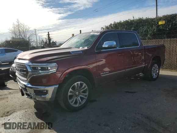 2023 Ram 1500 Limited с VIN 1C6SRFHM1PN532886, выставлен на аукционе Copart как лот 44567185 с пробегом 6 226 миль миль и Списание • Salvage title. История ставок и продаж доступна на DreamBid. Изображение 1.