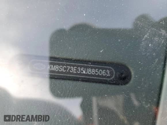 2005 Hyundai Santa Fe GLS с VIN KM8SC73E35U885063, выставлен на аукционе Copart как лот 45648425 с пробегом 148 961 миль миль и Списание • Salvage title. История ставок и продаж доступна на DreamBid. Изображение 12.