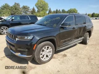 ✅ 2022 Jeep Grand Cherokee Limited • VIN: 1C4RJKBG8N8579726 • Лот: 80740135. Опубликован ранее на Copart с пробегом 20 649 миль. Бесплатный доступ к архиву аукционных продаж из США и подробный отчёт об истории автомобиля на DreamBid. Изображение 1.