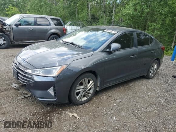 ✅ 2019 Hyundai Elantra Limited • VIN: KMHD84LF6KU875415 • Lot: 64249735. Listed on Copart with 105,129 mi. Free auction sales archive from the USA and detailed vehicle history report at DreamBid. Image 1.