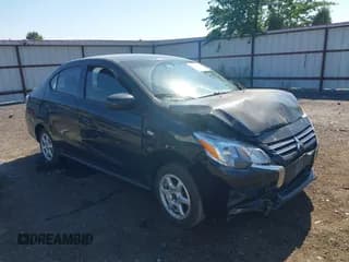 ✅ 2023 Mitsubishi Mirage ES • VIN: ML32FUFJ6PHF03922 • Lot: 42714819. Listed on IAAI with 38,772 mi. Free auction sales archive from the USA and detailed vehicle history report at DreamBid. Image 1.