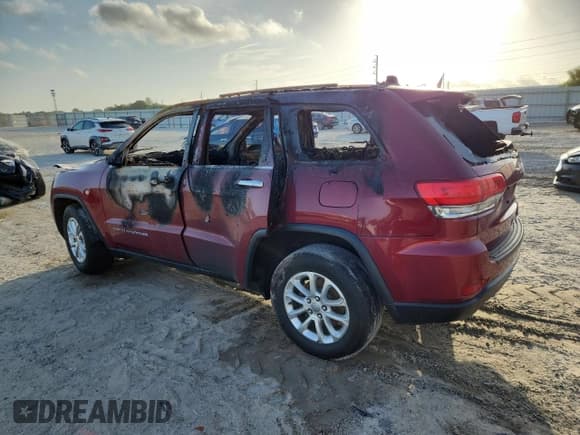 ✅ 2015 Jeep Grand Cherokee Laredo • VIN: 1C4RJEAG5FC167216 • Lot: 65140735. Listed on Copart with Not provided. Free auction sales archive from the USA and detailed vehicle history report at DreamBid. Image 2.