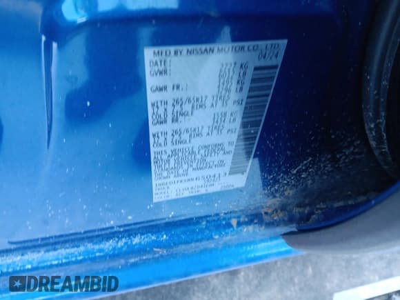 ✅ 2024 Nissan Frontier SV • VIN: 1N6ED1FKXRN650413 • Lot: 43301515. Wystawiony na Copart z przebiegiem 7 991 mil. Bezpłatny archiwum sprzedaży aukcyjnych z USA i szczegółowy raport historii pojazdu na DreamBid. Zdjęcie 13.