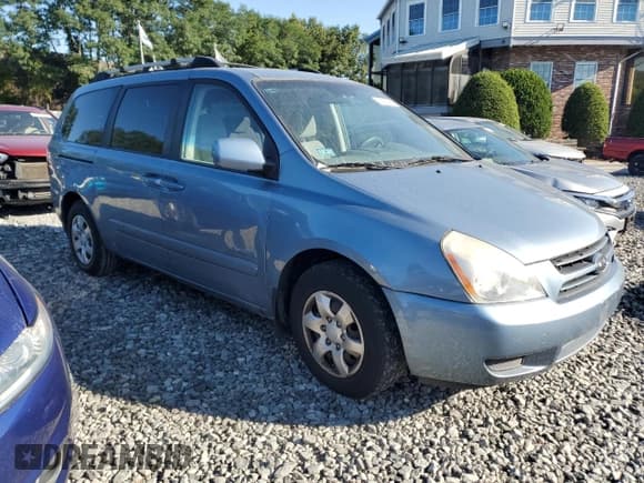✅ 2007 Kia Sedona EX • VIN: KNDMB233776180534 • Lot: 70973685. Listed on Copart with 175,606 mi. Free auction sales archive from the USA and detailed vehicle history report at DreamBid. Image 4.