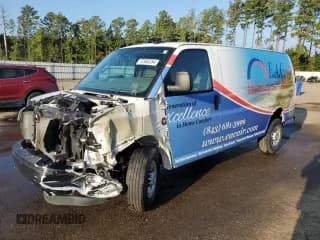 ✅ 2022 Chevrolet Express Cargo • VIN: 1GCWGAF71N1173799 • Lot: 72360234. Listed on Copart with 37,558 mi. Free auction sales archive from the USA and detailed vehicle history report at DreamBid. Image 1.