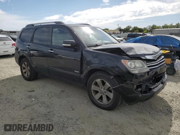 ✅ 2009 Kia Borrego EX • VIN: KNDJH742195032330 • Lot: 52709115. Listed on Copart with 254,861 mi. Free auction sales archive from the USA and detailed vehicle history report at DreamBid. Image 4.