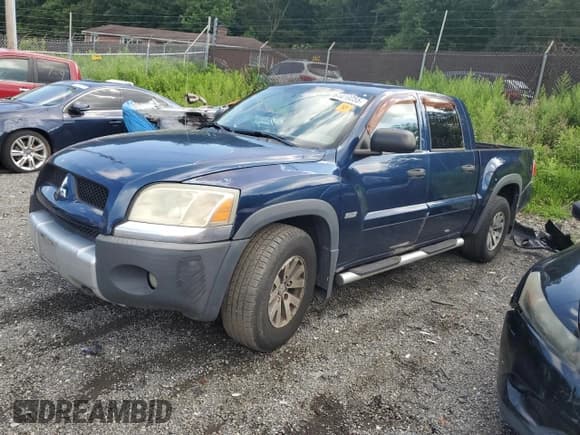 ✅ 2006 Mitsubishi Raider Duro Cross • VIN: 1Z7HT38N46S538424 • Lot: 64419055. Wystawiony na Copart z przebiegiem 161 564 mil. Bezpłatny archiwum sprzedaży aukcyjnych z USA i szczegółowy raport historii pojazdu na DreamBid. Zdjęcie 1.