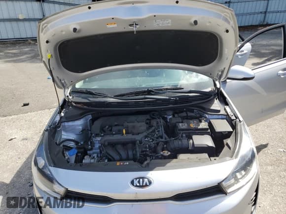 ✅ 2021 Kia Rio LX • VIN: 3KPA24AD1ME395620 • Lot: 81562285. Listed on Copart with 40,998 mi. Free auction sales archive from the USA and detailed vehicle history report at DreamBid. Image 11.