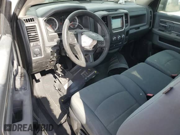 2017 Ram 1500 Tradesman с VIN 3C6JR6DG7HG687190, выставлен на аукционе Copart как лот 43698295 с пробегом 23 997 миль миль и Списание • Salvage title. История ставок и продаж доступна на DreamBid. Изображение 8.