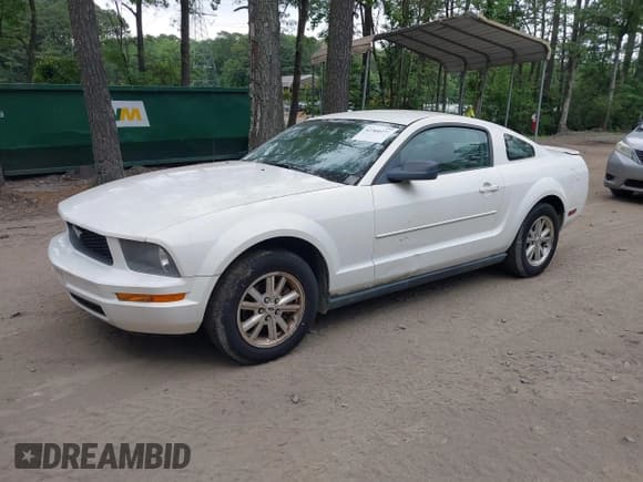 ✅ 2008 Ford Mustang Deluxe • VIN: 1ZVHT80N185208081 • Лот: 42360271. Опубликован ранее на IAAI с пробегом 77 494 миль. Бесплатный доступ к архиву аукционных продаж из США и подробный отчёт об истории автомобиля на DreamBid. Изображение 2.