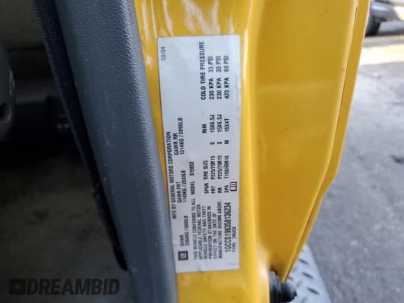 ✅ 2005 Chevrolet Colorado LS Z85 • VIN: 1GCCS198358136234 • Лот: 72652314. Опубликован ранее на Copart с пробегом 179 964 миль. Бесплатный доступ к архиву аукционных продаж из США и подробный отчёт об истории автомобиля на DreamBid. Изображение 12.