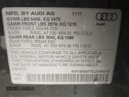 ✅ 2018 Audi Q5 Premium Plus • VIN: WA1BNAFY5J2096639 • Lot: 43566502. Wystawiony na IAAI z przebiegiem 74 572 mil. Bezpłatny archiwum sprzedaży aukcyjnych z USA i szczegółowy raport historii pojazdu na DreamBid. Zdjęcie 9.