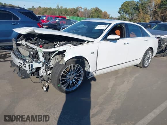✅ 2018 Cadillac CT6 Premium Luxury AWD • VIN: 1G6KG5RS1JU158978 • Lot: 43629991. Listed on IAAI with 72,603 mi. Free auction sales archive from the USA and detailed vehicle history report at DreamBid. Image 2.