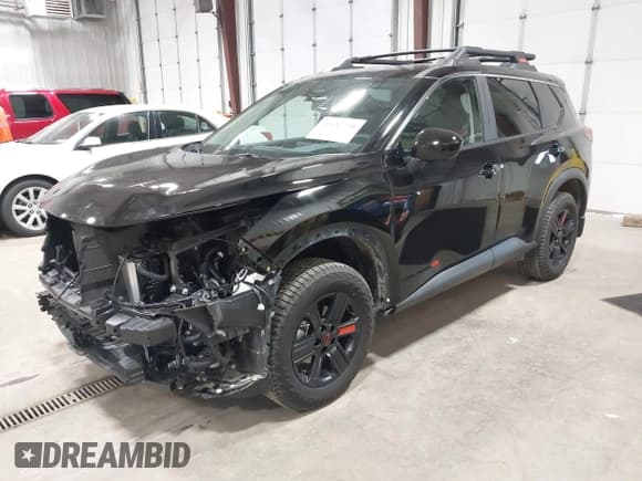 ✅ 2025 Nissan Rogue SV • VIN: 5N1BT3BBXSC773037 • Lot: 42657730. Listed on IAAI with 3,048 mi. Free auction sales archive from the USA and detailed vehicle history report at DreamBid. Image 19.