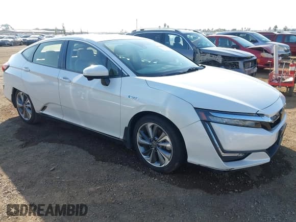 ✅ 2019 Honda Clarity • VIN: JHMZC5F18KC002087 • Lot: 43846306. Listed on IAAI with 158,958 mi. Free auction sales archive from the USA and detailed vehicle history report at DreamBid. Image 1.