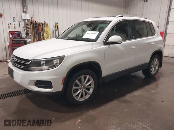 ✅ 2017 Volkswagen Tiguan Wolfsburg Edition • VIN: WVGSV7AX6HW509464 • Lot: 43576069. Listed on IAAI with 179,866 mi. Free auction sales archive from the USA and detailed vehicle history report at DreamBid. Image 17.