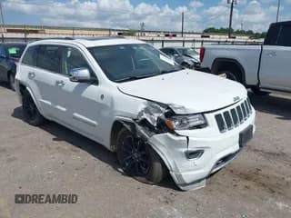 ✅ 2015 Jeep Grand Cherokee Overland • VIN: 1C4RJFCG0FC609466 • Lot: 42788433. Wystawiony na IAAI z przebiegiem 155 076 mil. Bezpłatny archiwum sprzedaży aukcyjnych z USA i szczegółowy raport historii pojazdu na DreamBid. Zdjęcie 1.