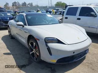 ✅ 2022 Porsche Taycan 4S • VIN: WP0AB2Y17NSA43448 • Lot: 42618089. Listed on IAAI with 5,222 mi. Free auction sales archive from the USA and detailed vehicle history report at DreamBid. Image 1.