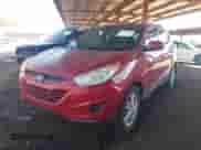 2010 Hyundai Tucson Limited with VIN KM8JU3ACXAU110479, listed as a IAAI auction lot 43541084 with 187,643 mi miles and . Bid and sale history available at DreamBid. Image 2.