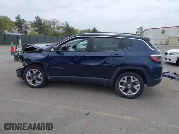 ✅ 2021 Jeep Compass Limited • VIN: 3C4NJCCB1MT581406 • Lot: 41934159. Listed on IAAI with 22,967 mi. Free auction sales archive from the USA and detailed vehicle history report at DreamBid. Image 15.