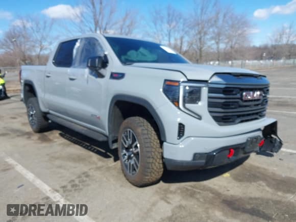 ✅ 2024 GMC Sierra 1500 AT4 • VIN: 3GTUUEEL5RG312751 • Лот: 41732847. Опубликован ранее на IAAI с пробегом 14 340 миль. Бесплатный доступ к архиву аукционных продаж из США и подробный отчёт об истории автомобиля на DreamBid. Изображение 1.