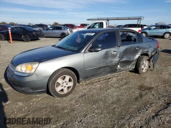 2005 Chevrolet Malibu LS with VIN 1G1ZT54805F111981, listed as a Copart auction lot 80436684 with 120,132 mi miles and Salvage title. Bid and sale history available at DreamBid. Image 1.