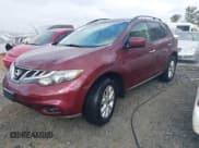 ✅ 2012 Nissan Murano SV • VIN: JN8AZ1MW8CW238862 • Lot: 43753541. Listed on IAAI with 110,065 mi. Free auction sales archive from the USA and detailed vehicle history report at DreamBid. Image 2.