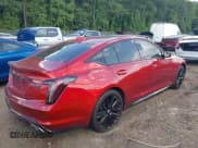 ✅ 2022 Cadillac CT5-V • VIN: 1G6DV5RW8N0123188 • Lot: 42483153. Listed on IAAI with 47,244 mi. Free auction sales archive from the USA and detailed vehicle history report at DreamBid. Image 4.