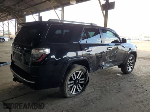 ✅ 2021 Toyota 4Runner Limited • VIN: JTEKU5JR5M5855045 • Lot: 85702305. Listed on Copart with 56,398 mi. Free auction sales archive from the USA and detailed vehicle history report at DreamBid. Image 3.
