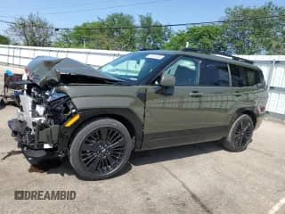 2025 Hyundai Santa Fe Calligraphy с VIN 5NMP5DG14SH042776, выставлен на аукционе Copart как лот 65851085 с пробегом 3 775 миль миль и Списание • Salvage title. История ставок и продаж доступна на DreamBid. Изображение 1.